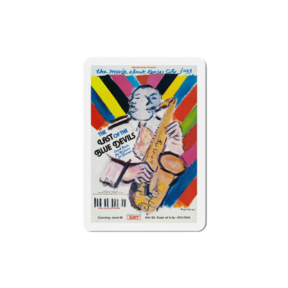 The Last of the Blue Devils 1980 Movie Poster Refrigerator Magnet 4 Inch - The Sticker Space