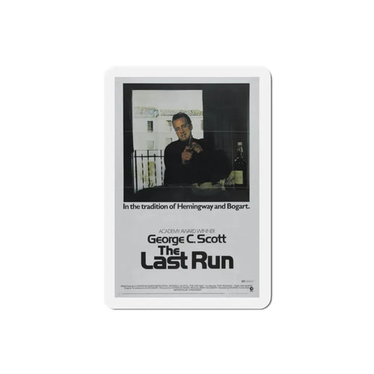 The Last Run 1971 Movie Poster Refrigerator Magnet 2 Inch - The Sticker Space
