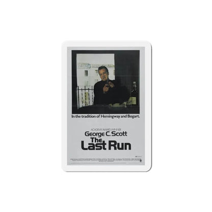 The Last Run 1971 Movie Poster Refrigerator Magnet 3 Inch - The Sticker Space