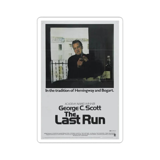 The Last Run 1971 Movie Poster STICKER Vinyl Die-Cut Decal 2 Inch - The Sticker Space