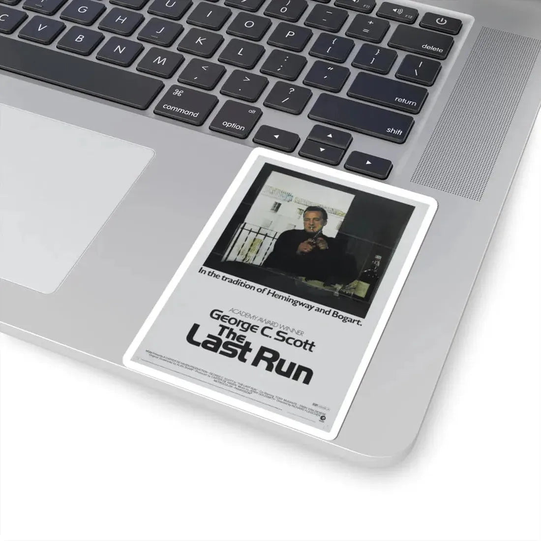 The Last Run 1971 Movie Poster - STICKER Vinyl Kiss-Cut Decal - The Sticker Space