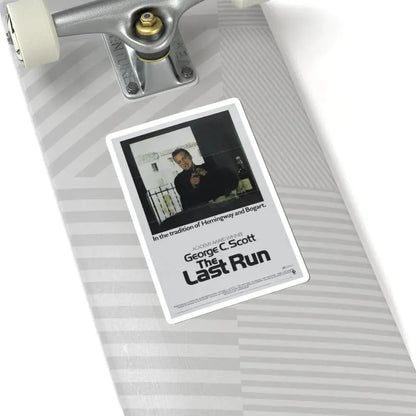 The Last Run 1971 Movie Poster - STICKER Vinyl Kiss-Cut Decal - The Sticker Space