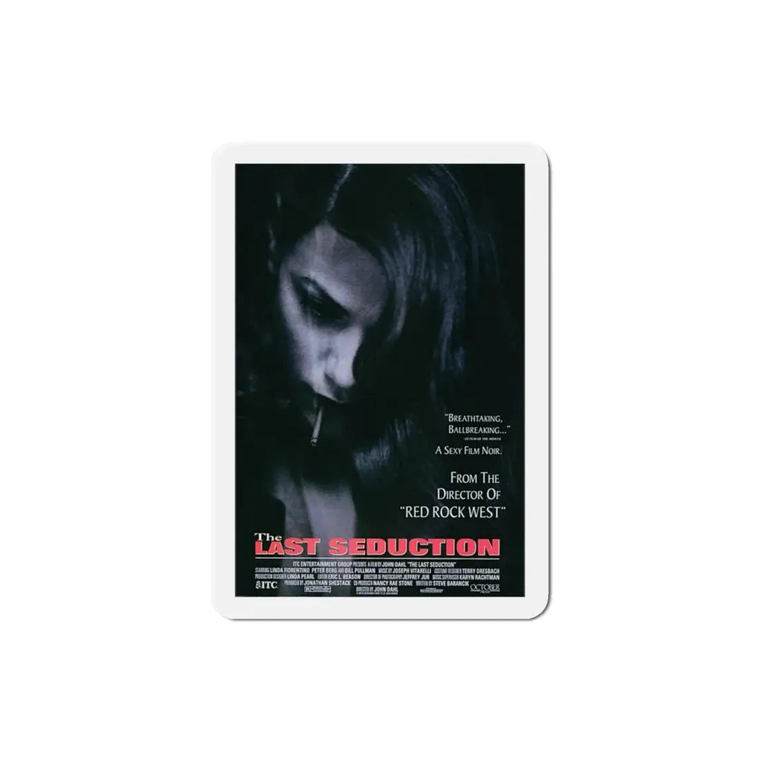 The Last Seduction 1994 Movie Poster Refrigerator Magnet 3 Inch - The Sticker Space