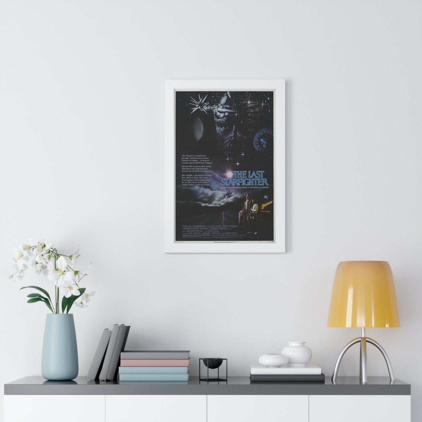 THE LAST STARFIGHTER 1984 - Framed Movie Poster-The Sticker Space