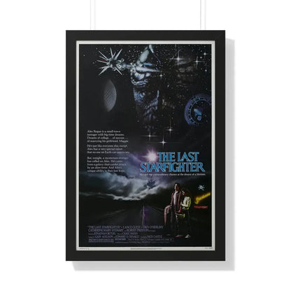 THE LAST STARFIGHTER 1984 - Framed Movie Poster 20" x 30" Black - The Sticker Space