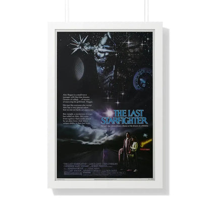 THE LAST STARFIGHTER 1984 - Framed Movie Poster 20" x 30" White - The Sticker Space