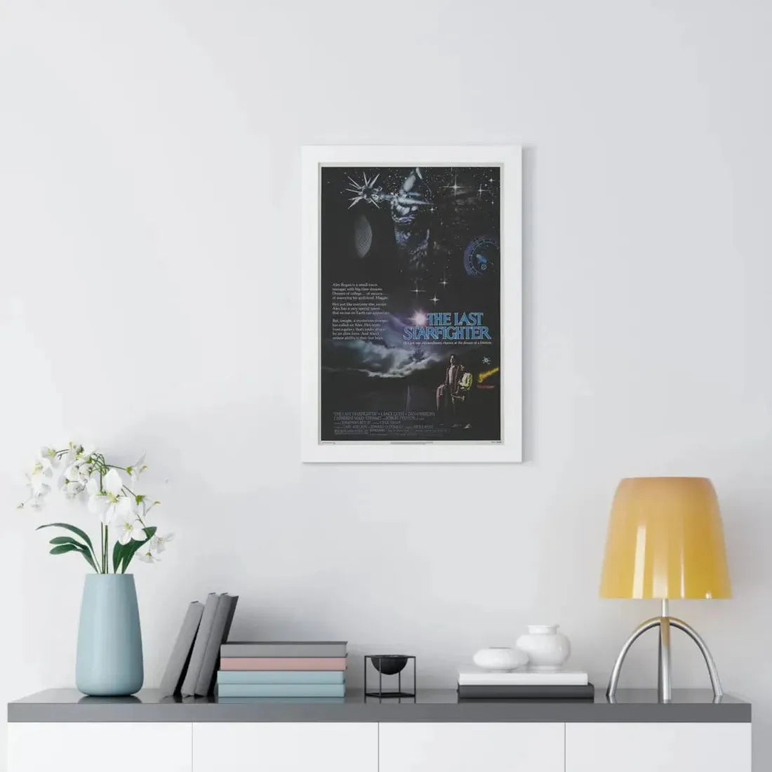 THE LAST STARFIGHTER 1984 - Framed Movie Poster - The Sticker Space