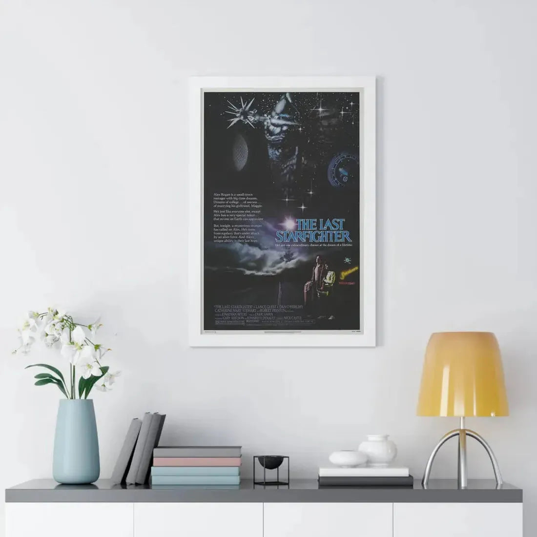 THE LAST STARFIGHTER 1984 - Framed Movie Poster - The Sticker Space