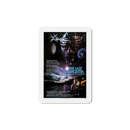 The Last Starfighter 1984 Movie Poster Die-Cut Magnet-6 × 6"-The Sticker Space