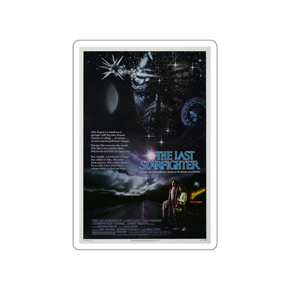 THE LAST STARFIGHTER 1984 Movie Poster STICKER Vinyl Die-Cut Decal-White-The Sticker Space