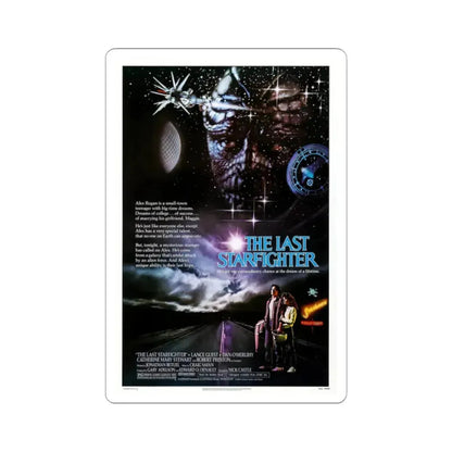 The Last Starfighter 1984 Movie Poster - STICKER Vinyl Kiss-Cut Decal - The Sticker Space