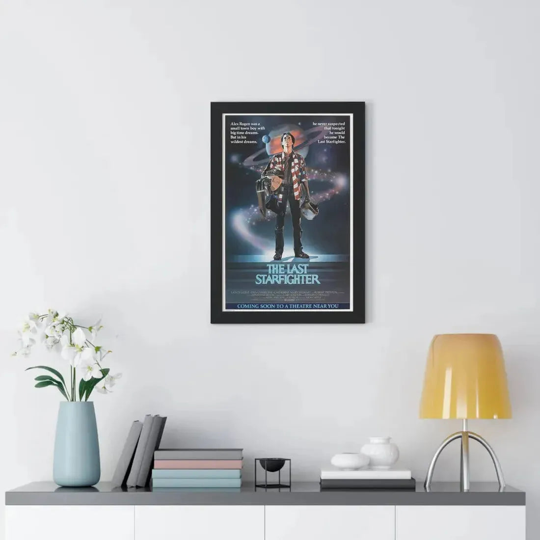 THE LAST STARFIGHTER (TEASER) 1984 - Framed Movie Poster - The Sticker Space