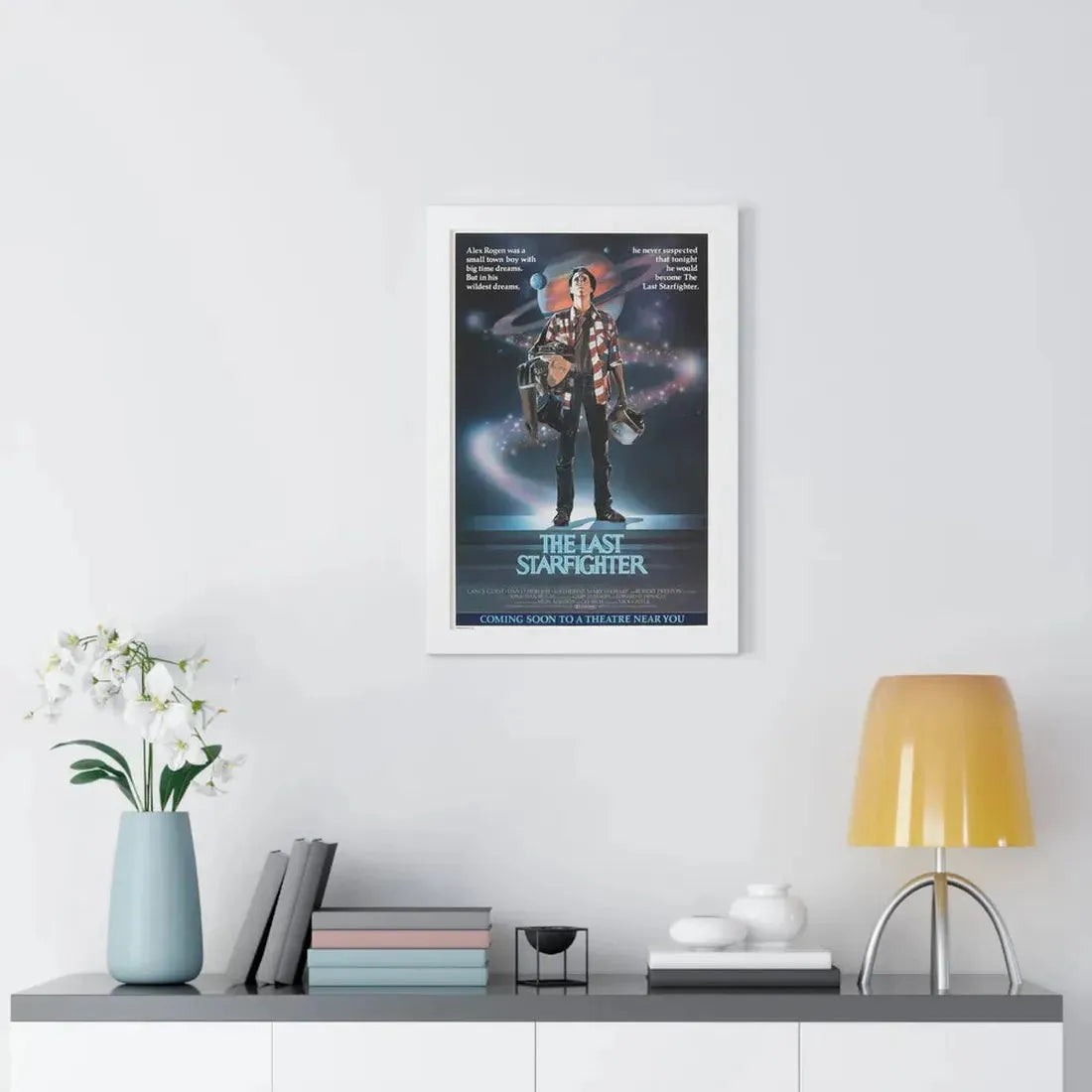 THE LAST STARFIGHTER (TEASER) 1984 - Framed Movie Poster - The Sticker Space