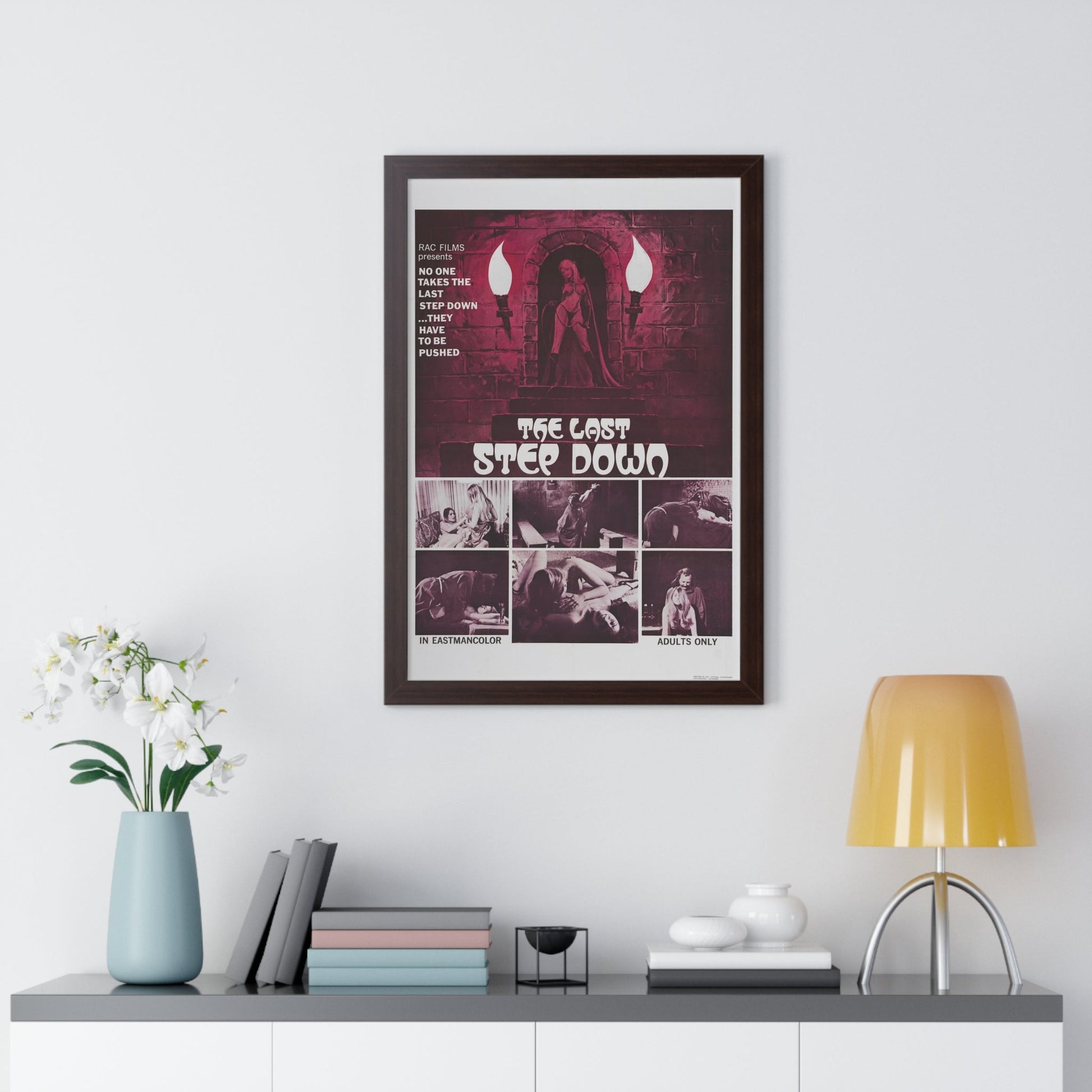 THE LAST STEP DOWN 1970 - Framed Movie Poster-The Sticker Space