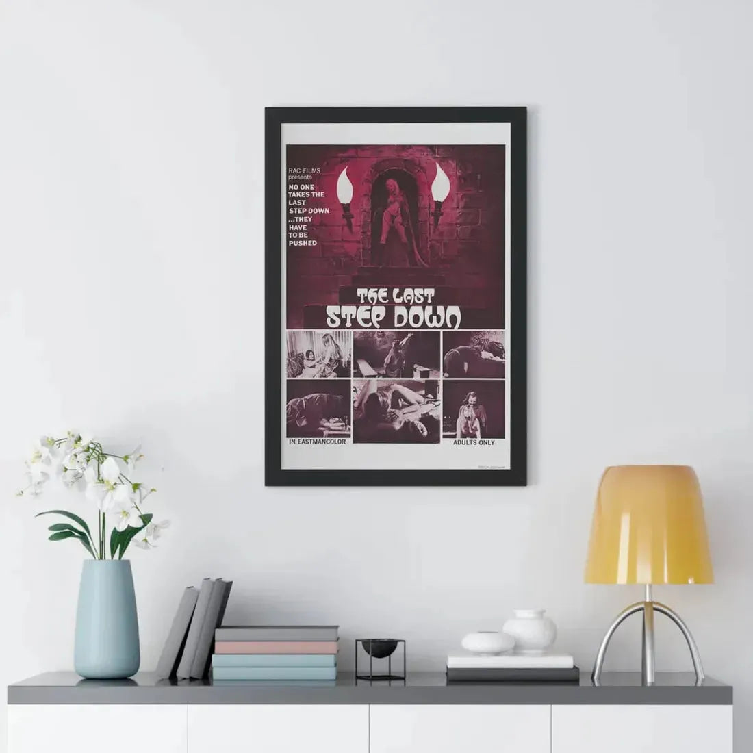 THE LAST STEP DOWN 1970 - Framed Movie Poster - The Sticker Space