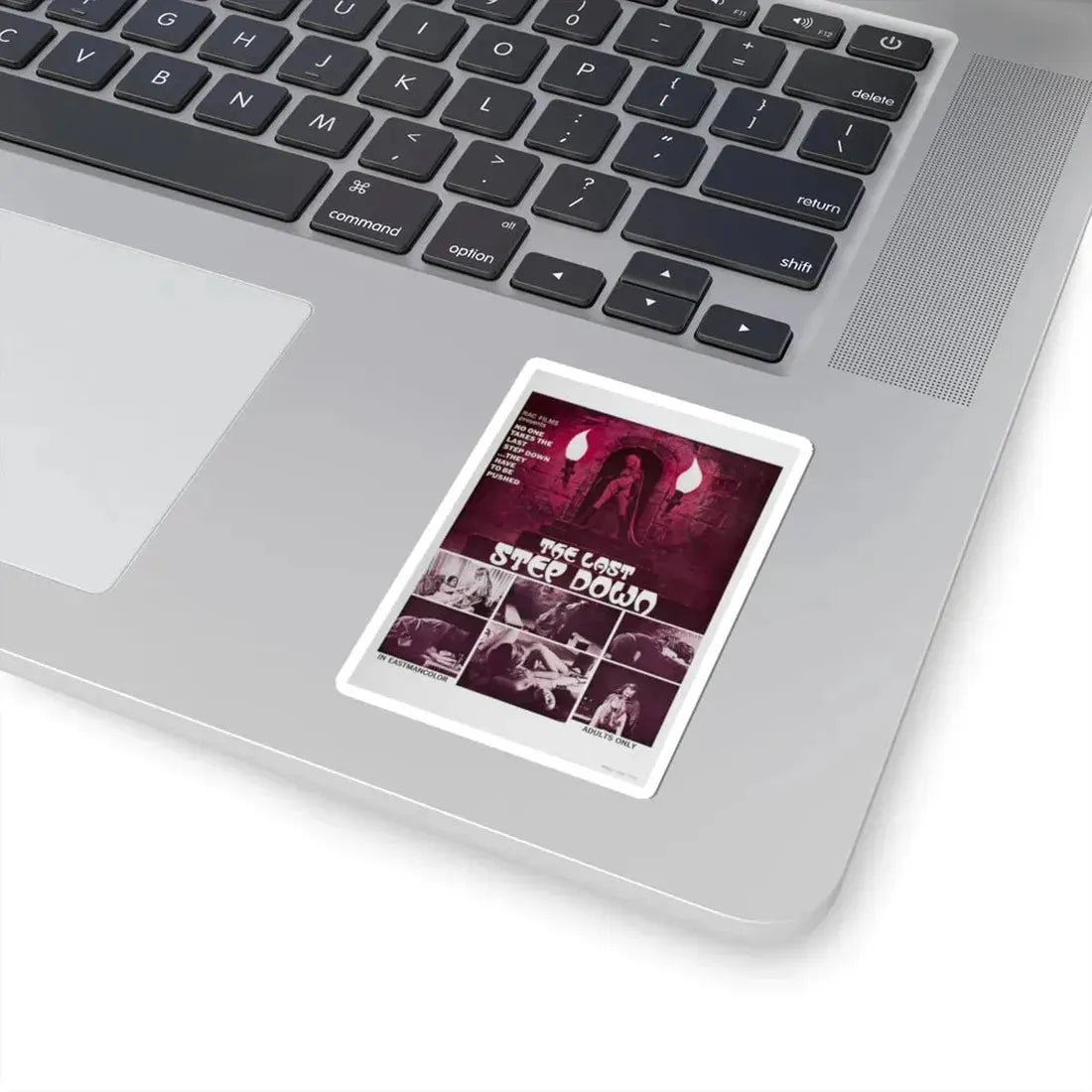 THE LAST STEP DOWN 1970 Movie Poster - STICKER Vinyl Kiss-Cut Decal - The Sticker Space