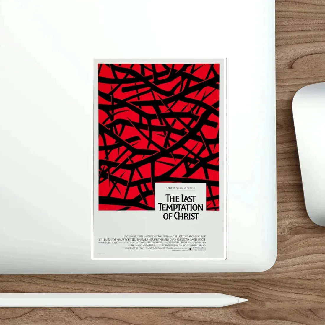 The Last Temptation of Christ 1988 Movie Poster STICKER Vinyl Die-Cut Decal - The Sticker Space