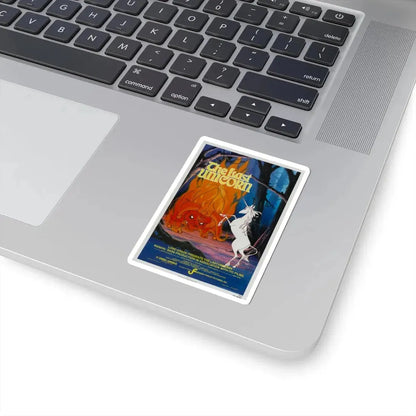 The Last Unicorn 1982 Movie Poster - STICKER Vinyl Kiss-Cut Decal - The Sticker Space