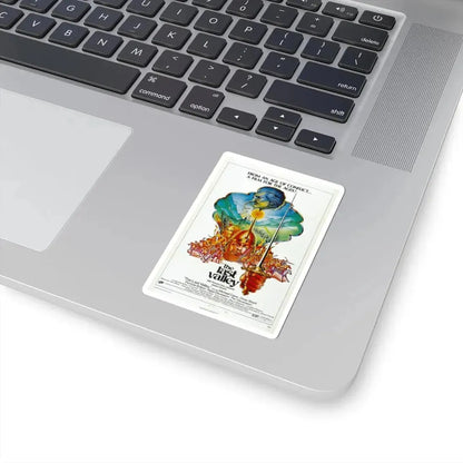 The Last Valley 1971 Movie Poster - STICKER Vinyl Kiss-Cut Decal - The Sticker Space