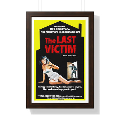 THE LAST VICTIM (FORCED ENTRY) 1975 - Framed Movie Poster-16″ x 24″-The Sticker Space