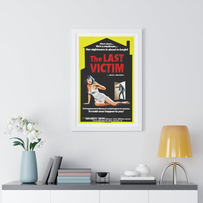 THE LAST VICTIM (FORCED ENTRY) 1975 - Framed Movie Poster-The Sticker Space