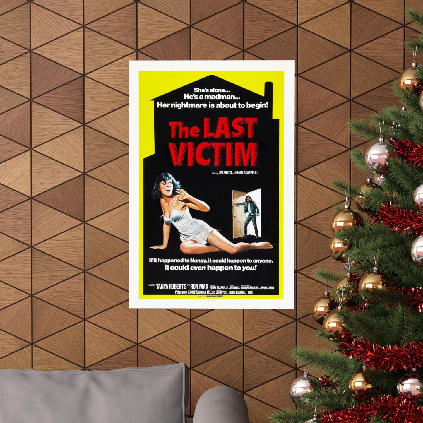 THE LAST VICTIM (FORCED ENTRY) 1975 - Paper Movie Poster-The Sticker Space