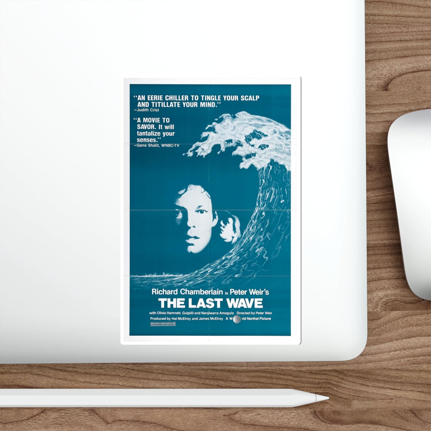 The Last Wave 1977 Movie Poster STICKER Vinyl Die-Cut Decal-The Sticker Space