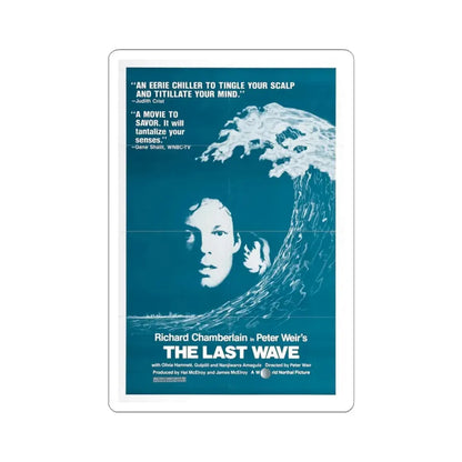 The Last Wave 1977 Movie Poster - STICKER Vinyl Kiss-Cut Decal 6 Inch White - The Sticker Space