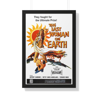 THE LAST WOMAN ON EARTH 1960 - Framed Movie Poster-20" x 30"-The Sticker Space