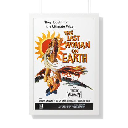 THE LAST WOMAN ON EARTH 1960 - Framed Movie Poster-20" x 30"-The Sticker Space