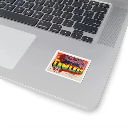 The Lawless 1950 Movie Poster - STICKER Vinyl Kiss-Cut Decal - The Sticker Space