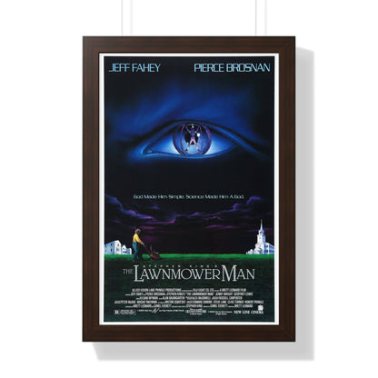 THE LAWNMOWER MAN 1992 - Framed Movie Poster-16″ x 24″-The Sticker Space