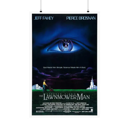 THE LAWNMOWER MAN 1992 - Paper Movie Poster 24″ x 36″ Matte - The Sticker Space