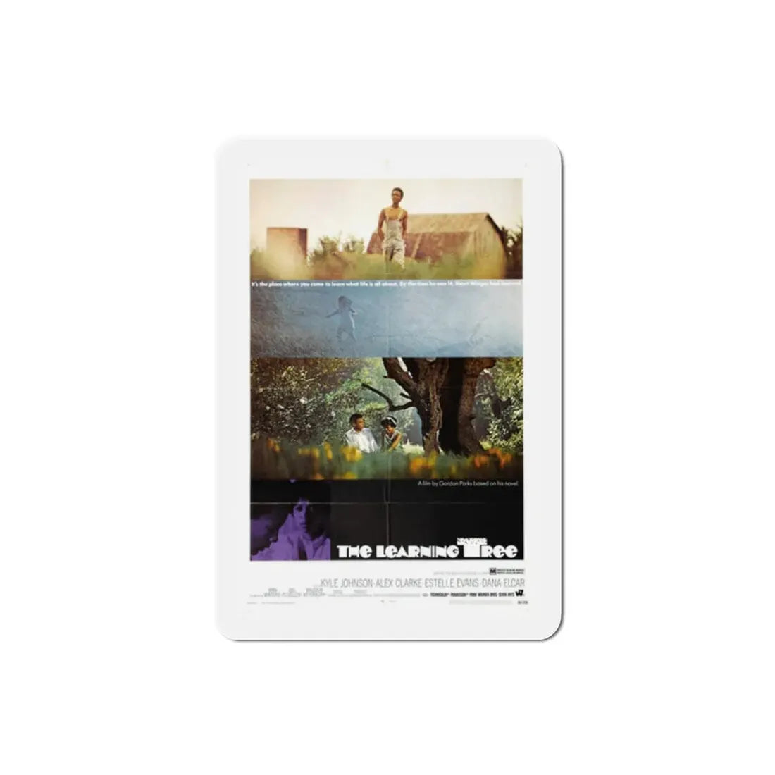 The Learning Tree 1969 Movie Poster Refrigerator Magnet 2 Inch - The Sticker Space