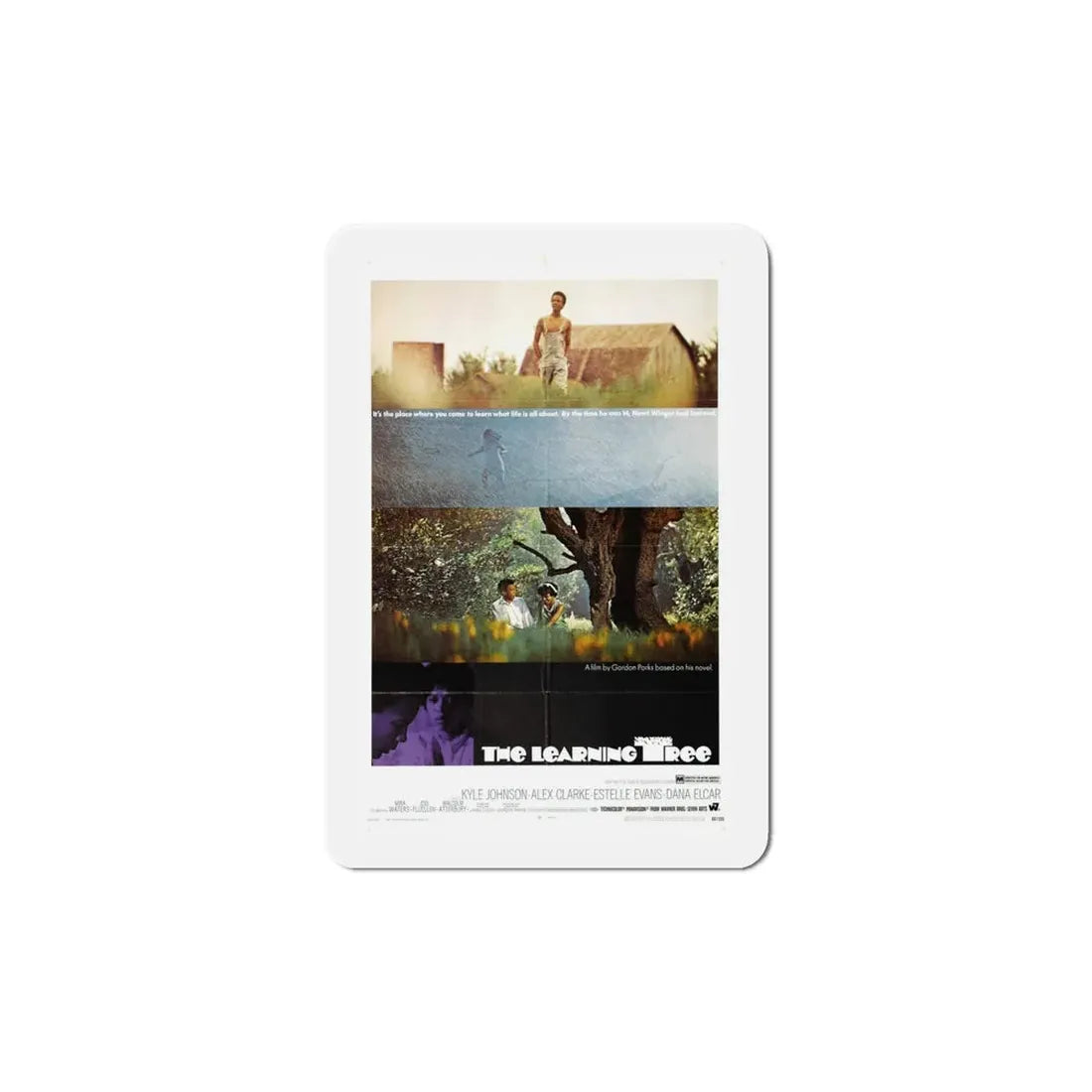 The Learning Tree 1969 Movie Poster Refrigerator Magnet 6 Inch - The Sticker Space