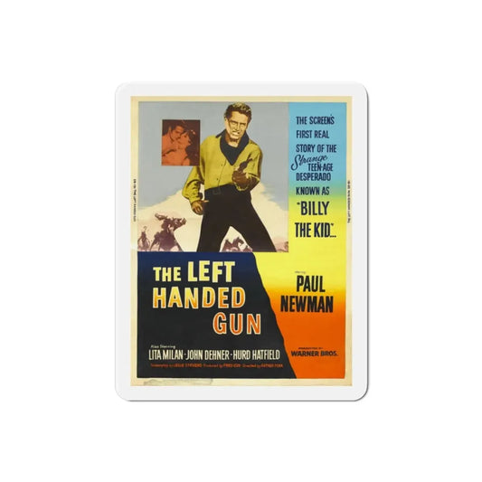 The Left Handed Gun 1958 Movie Poster Refrigerator Magnet 2 Inch - The Sticker Space