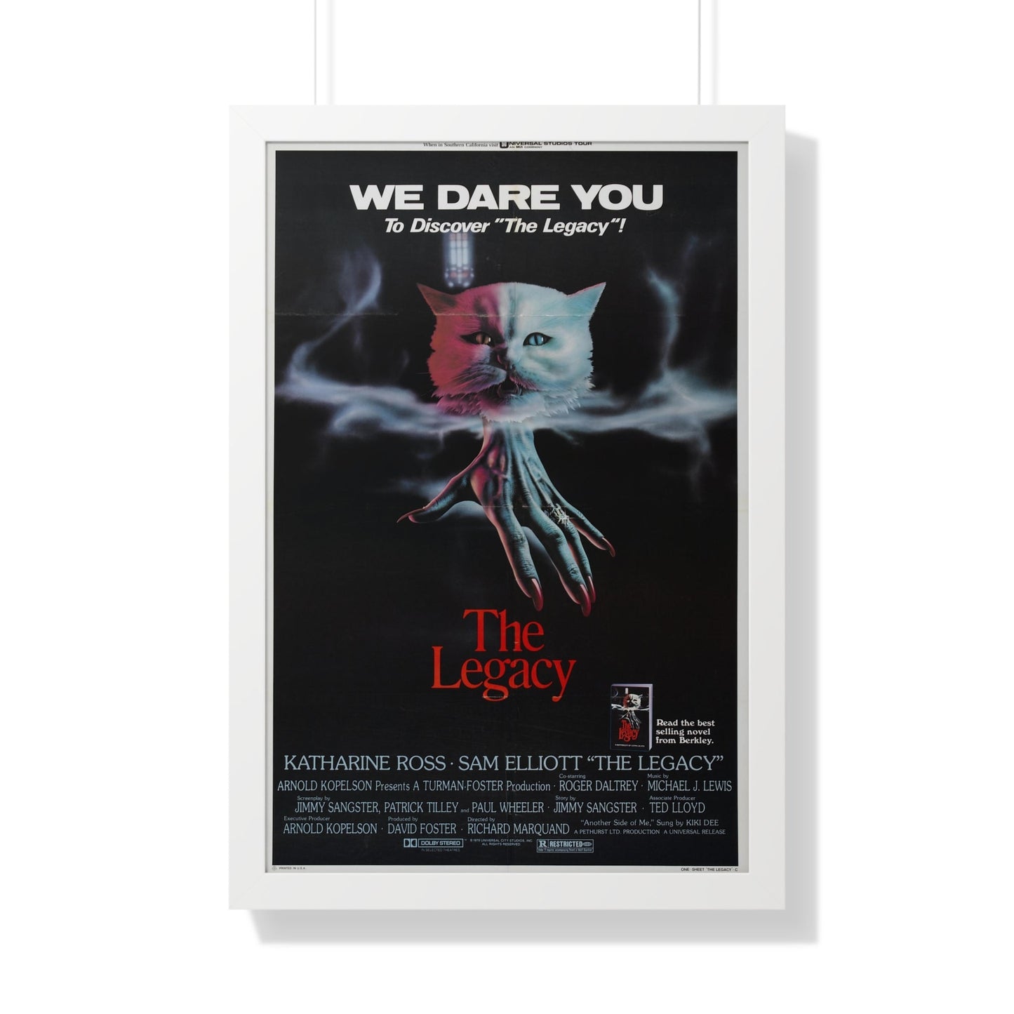 THE LEGACY 1978 - Framed Movie Poster-20" x 30"-The Sticker Space