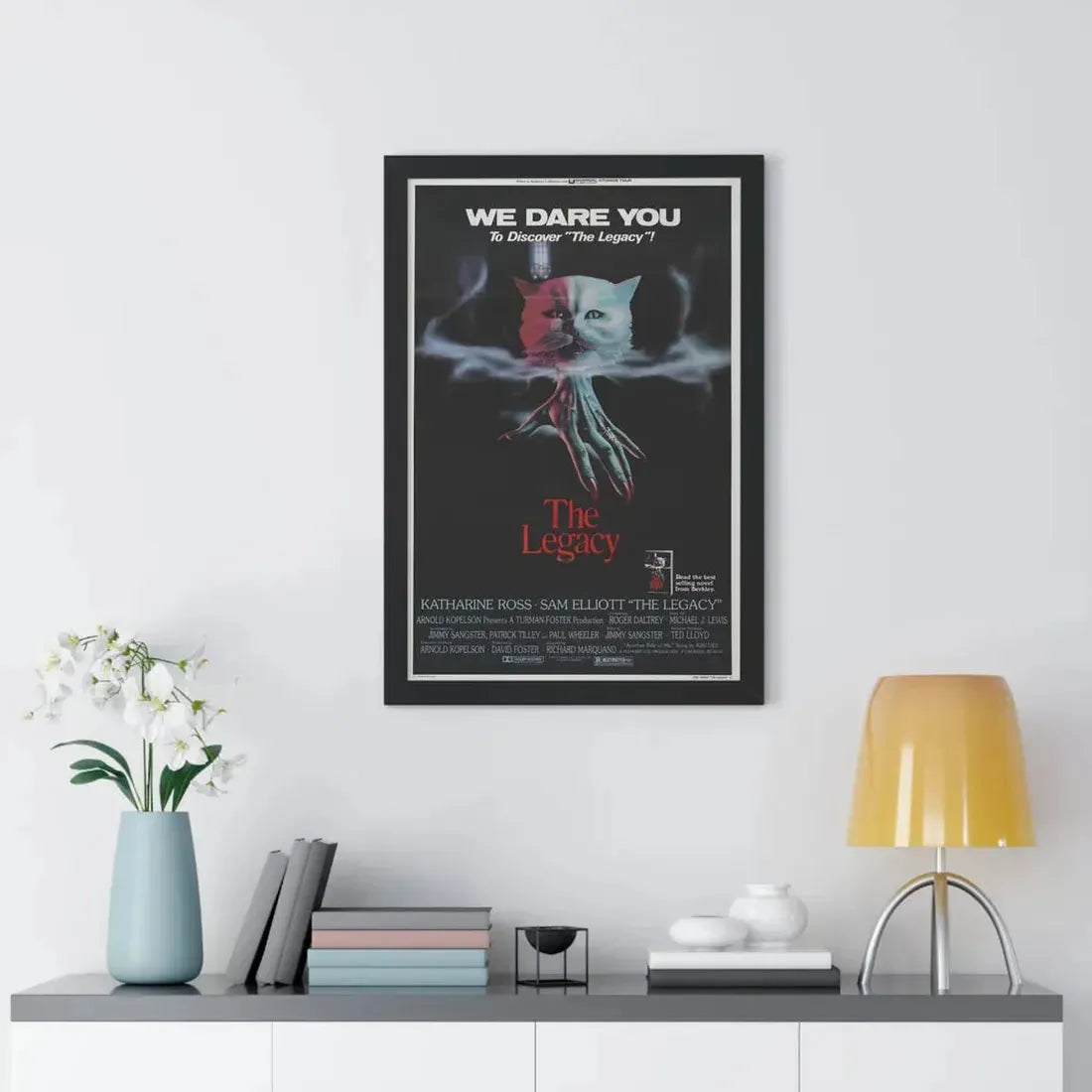 THE LEGACY 1978 - Framed Movie Poster - The Sticker Space