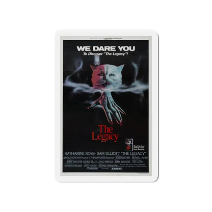 THE LEGACY 1978 Movie Poster - Refrigerator Magnet 4 Inch Die-Cut - The Sticker Space
