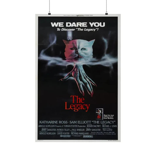 THE LEGACY 1978 - Paper Movie Poster 24″ x 36″ Matte - The Sticker Space