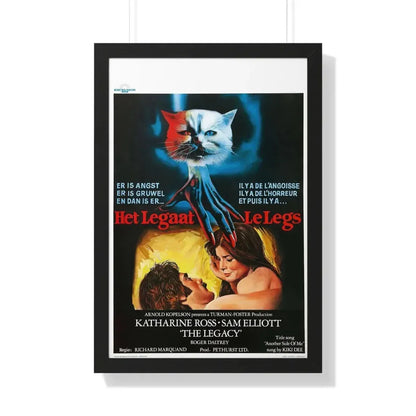 THE LEGACY (BELGIAN) 1978 - Framed Movie Poster 20" x 30" Black - The Sticker Space