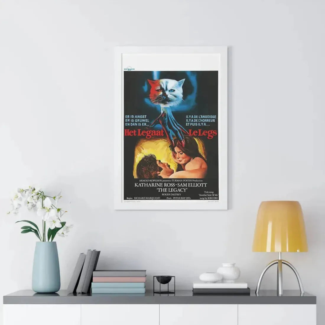 THE LEGACY (BELGIAN) 1978 - Framed Movie Poster - The Sticker Space
