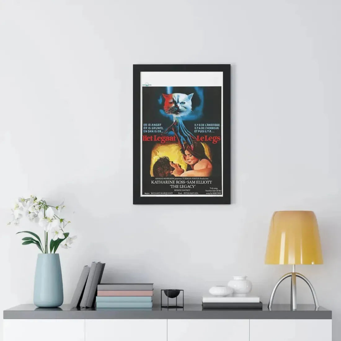 THE LEGACY (BELGIAN) 1978 - Framed Movie Poster - The Sticker Space