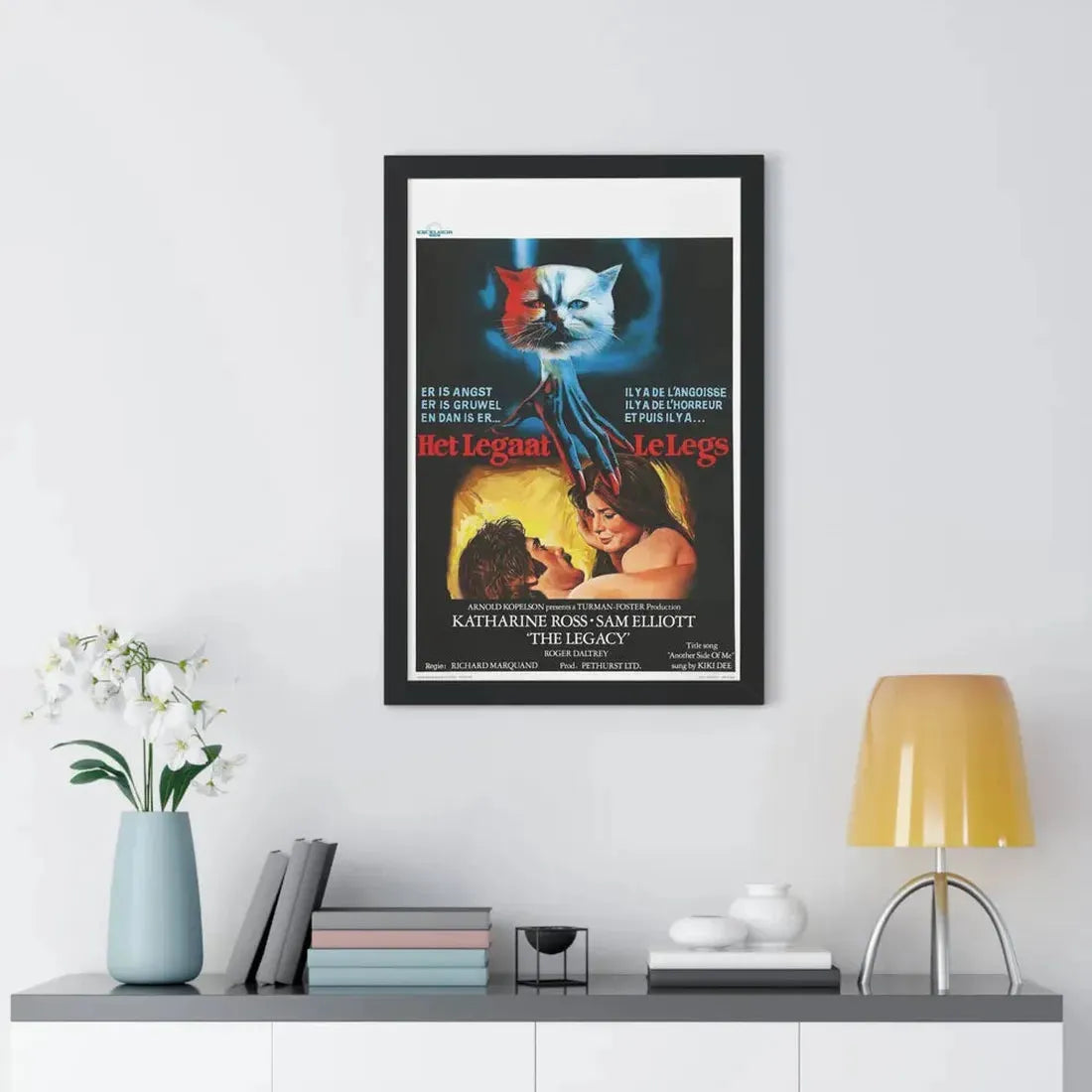 THE LEGACY (BELGIAN) 1978 - Framed Movie Poster - The Sticker Space