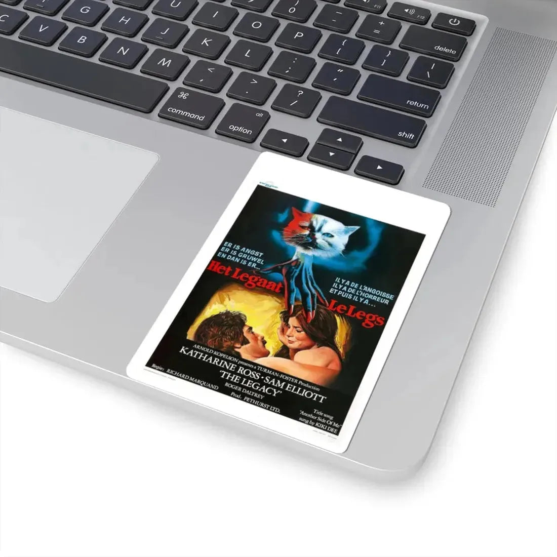 THE LEGACY (BELGIAN) 1978 Movie Poster - STICKER Vinyl Kiss-Cut Decal - The Sticker Space