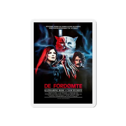 THE LEGACY (DANISH) 1978 Movie Poster - Refrigerator Magnet 3 Inch Die-Cut - The Sticker Space