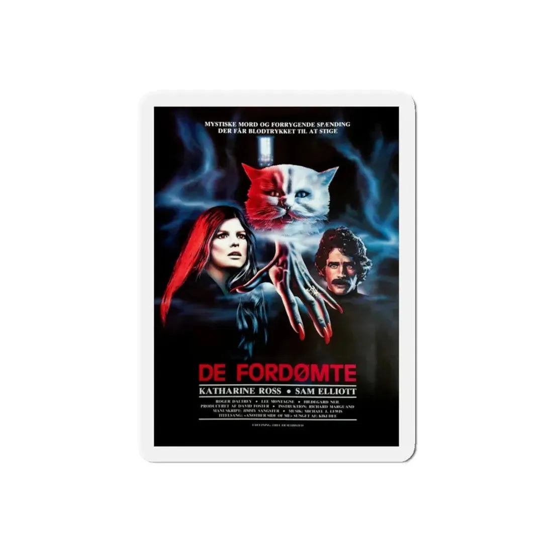 THE LEGACY (DANISH) 1978 Movie Poster - Refrigerator Magnet 6 Inch Die-Cut - The Sticker Space