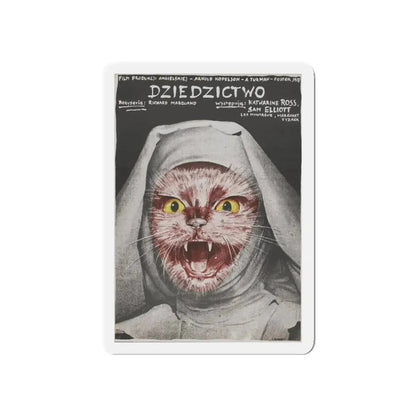 THE LEGACY (POLISH) 1978 Movie Poster - Refrigerator Magnet 3 Inch Die-Cut - The Sticker Space