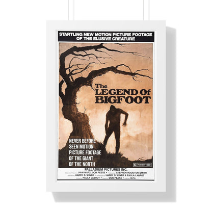 THE LEGEND OF BIGFOOT 1975 - Framed Movie Poster-16″ x 24″-The Sticker Space