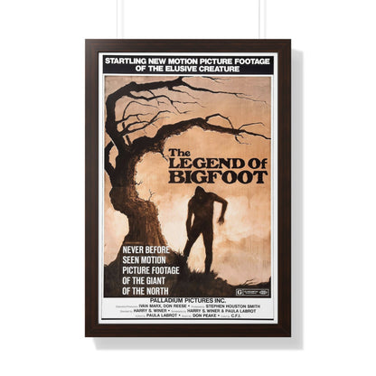 THE LEGEND OF BIGFOOT 1975 - Framed Movie Poster-20" x 30"-The Sticker Space